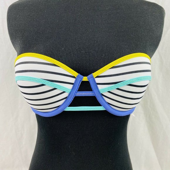 Victoria's Secret The Flirt Bandeau Bikini Top 32C - Picture 1 of 10